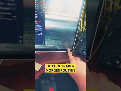 Meine Morgenroutine als Trader! Trading Signal im Bitcoin 🥳 #kryptowährungen #bitcoin #daytrader