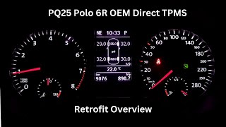 PQ25 Polo 6R - OEM Direct TPMS Retrofit - Overview, Demo