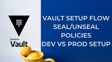 Hashicorp Vault | Dev and Prod server setup | Unseal | Policies | TLS setup| Tharun Shiv | #2