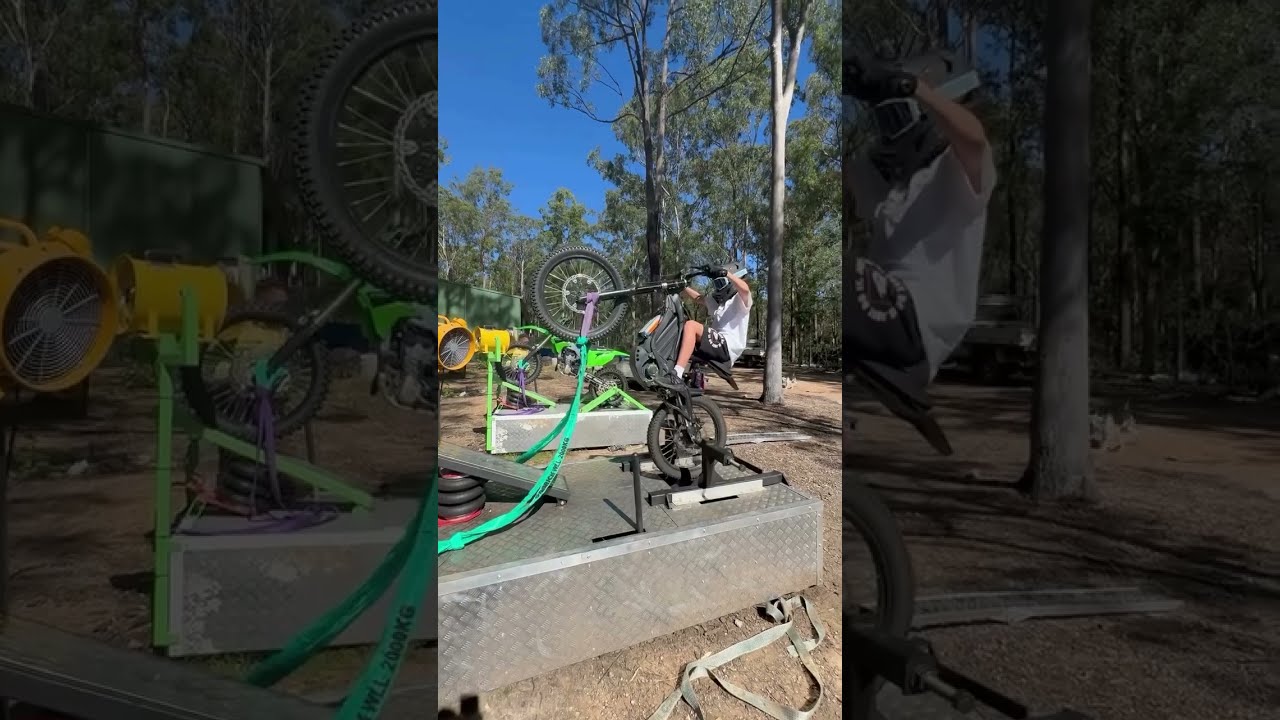 Спасибо luke_mcconville за то, что он показал свой Surron Light Bee и точно настроил точку баланса.