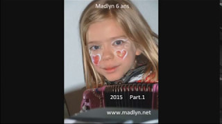 Madlyn 6 ans - Madlyn Accordéon Clip 2015.1 - Enfant accordéon