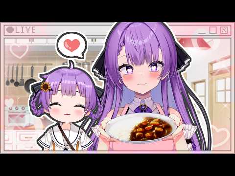 【料理/Cooking(カメラ有)】れいかちゃんと一緒にカレーを作る！｜Cooking Japanese Curry with Reika-chan!【JP VTuber / 配信中】