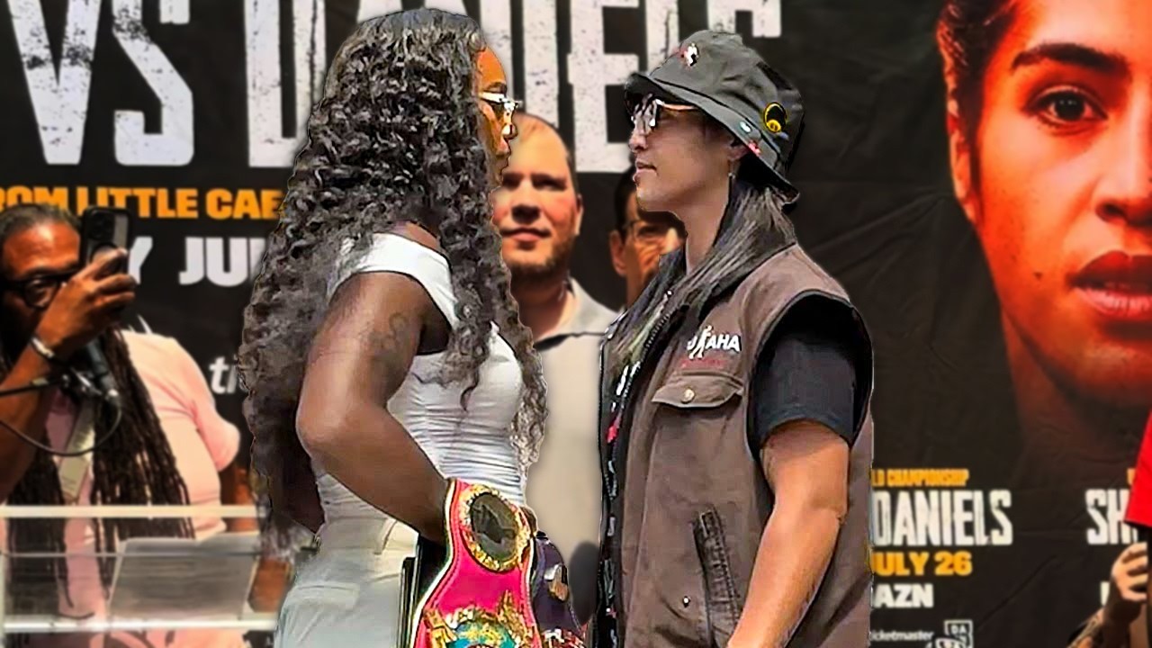 Lani Rails Boss Claressa Shields shows Lani Daniels WHOSE BOSS in tense Face Off after ...
