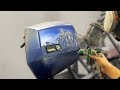 Airbrushing restoration / Восстановление аэрографии на мотоцикле