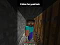 Minecraft is scary