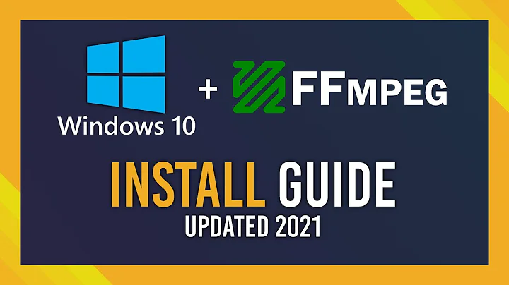 Download+Install FFMPEG on Windows 10 | Complete Guide 2022