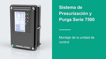 ¿Cómo montar un Sistema de Presurización y Purga de la Serie 7500?