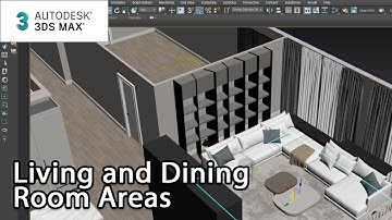 Creating an ArchViz Scene: Living and Dining Room Areas - Lesson 3 / 8