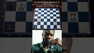 *⚔️ MATE IN 2 PUZZLE ⚔️* *solve this critical endgame 2 moves? ♟️🧩* #chess😎 #chesspuzzle #trending