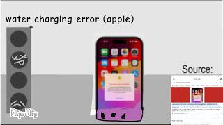 Something Went Wrong Island Water Charging Apple