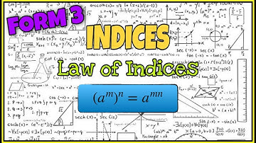 KSSM Form 3 Chapter 1 : Law of Indices (Part 5)