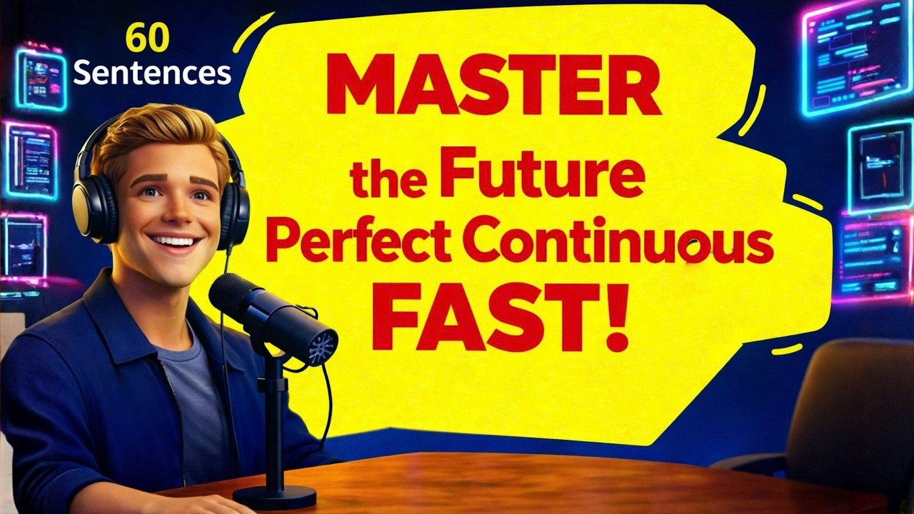 How to MASTER the Future Perfect Continuous FAST – 60 Sentences (A2-C2 ...