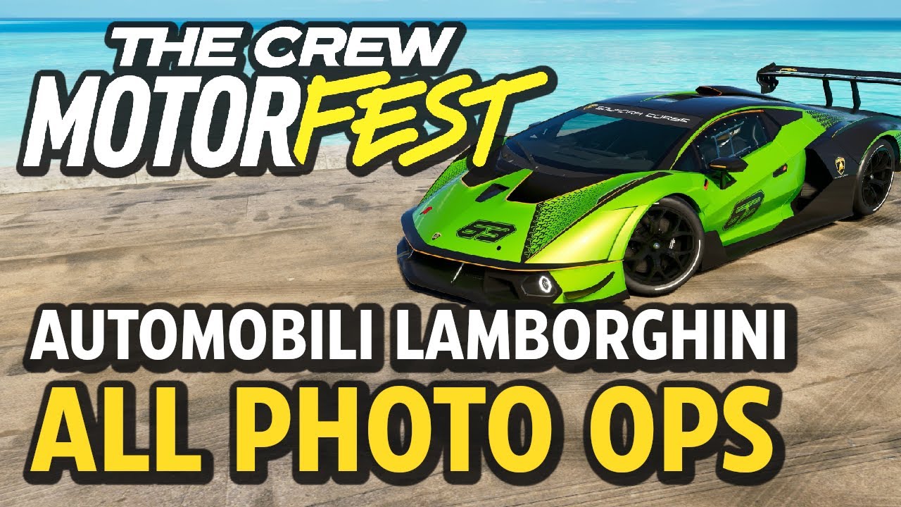 The Crew 2 Photo Ops Locations