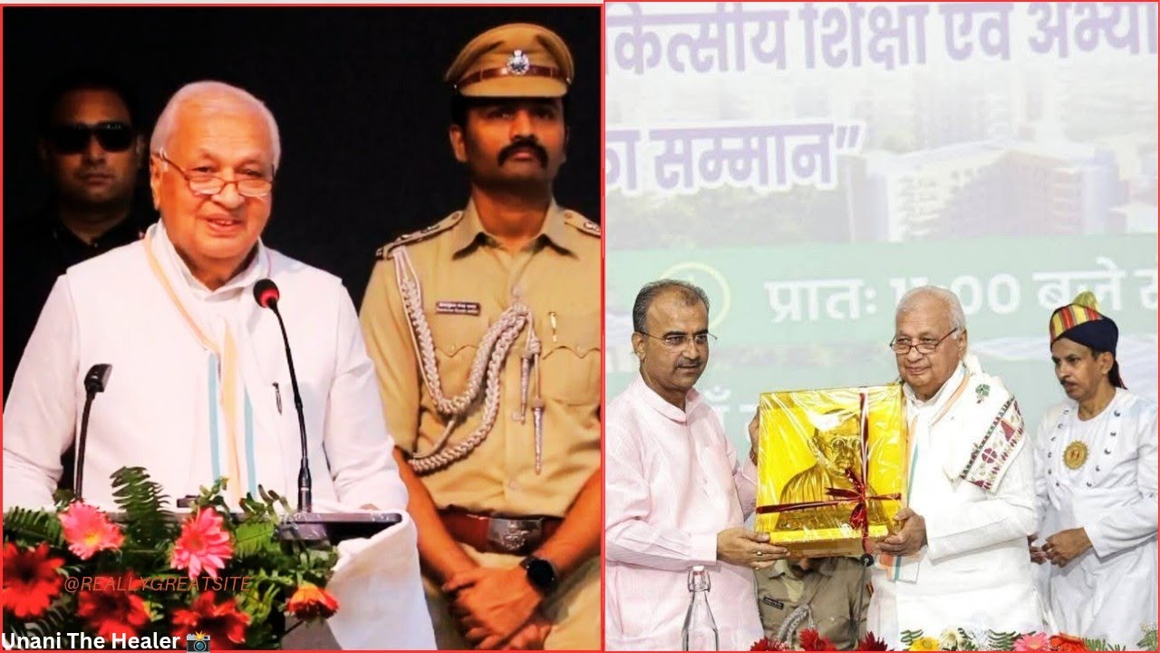 Brief overview Of Ayurveda & Unani by Honorable Governor Bihar -Arif Mohammad Khan at GTCH Patna 