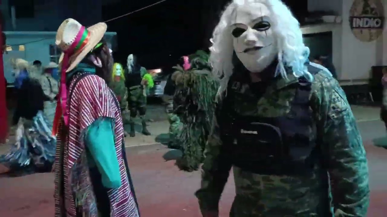 Cierre de carnaval en San Andrés Chicahuaxtla en 2026.