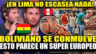 BOLIVIANO PENSÓ que SUPERMERCADO de LIMA era IGUAL que en BOLIVIA y quedo ASOMBRADO con la REALIDAD