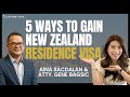 5 ways to apply for residence visa in new zealand  pinoy immigration lawyer  pinoy in new zealand