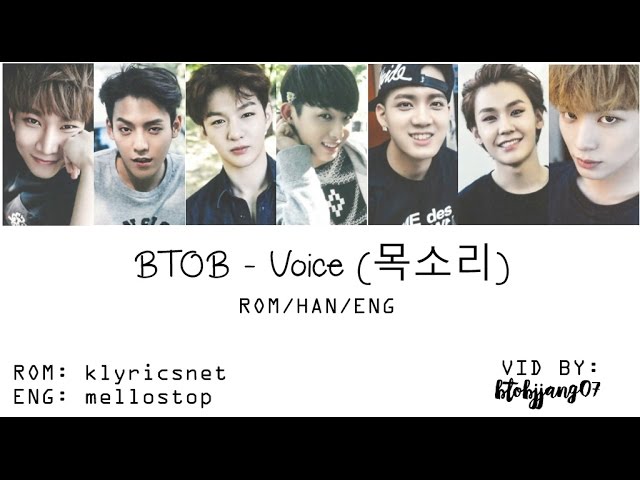 BTOB – THE WINTER'S TALE (울면 안 돼) {Color coded lyrics Han|Rom