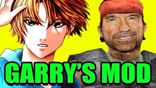 Gmod CHUCK NORRIS Kicking Mod! (Garry's Mod)