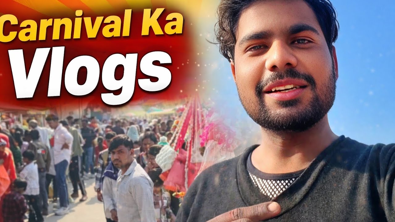 Gaon Ke Carnival Ka Maza 🎉 | Full Crowd & Fun Vlog