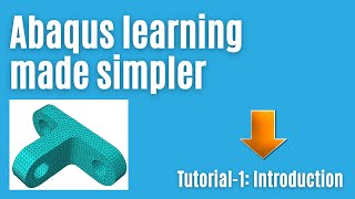 Famous Abaqus tutorial - 01: Introduction Net Worth