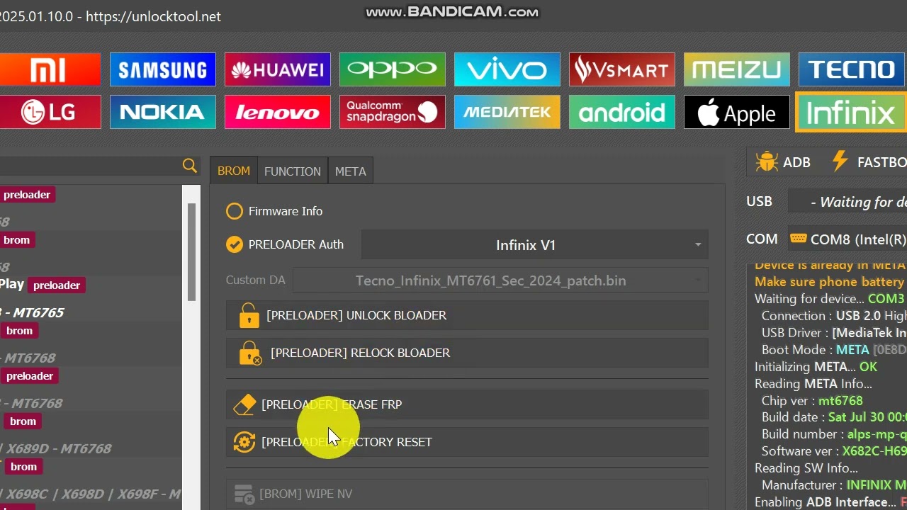 Infinix Hote 10 Play Frp Bypass 