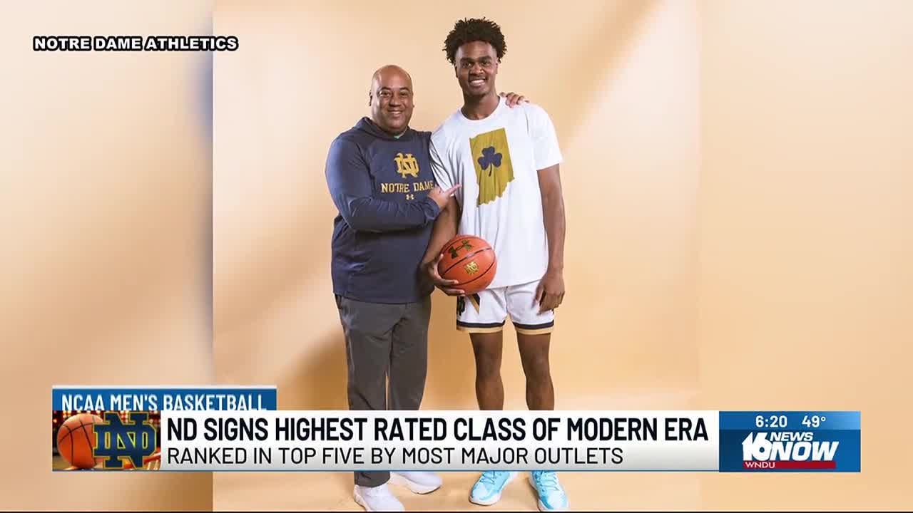 Notre Dame men’s basketball signs highest rated recruiting class of modern era