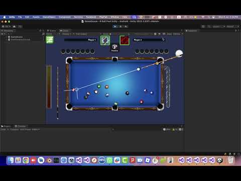 8 pool game Billiards unity source code