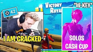 Tfue *CRACKED* Dominating Pros in Solo CASH CUP Tournament & Goes *FULL* W-KEY!!