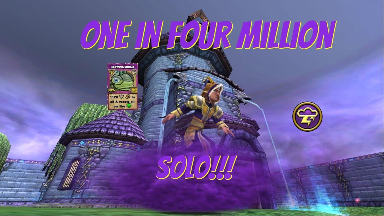 Wizard101: One In Four Million Solo Prodigious Storm
