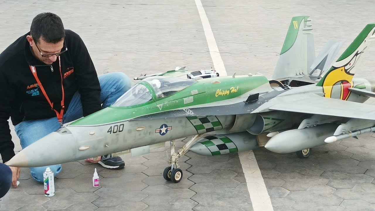 XL RC TURBINE McDonnell Douglas FA 18 Hornet
