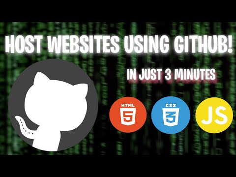 How to Host a Website On GitHub Pages!