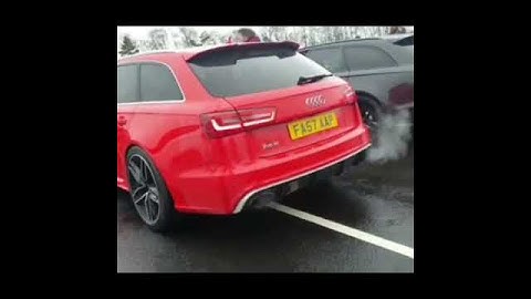 Rs6 c7 full milltek non resonated
