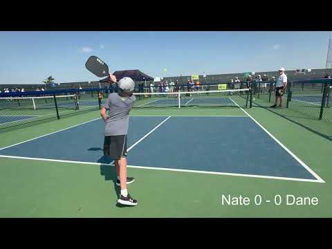 Red Deer Pickleball Open 2024 - Nate Partridge Singles Match 3