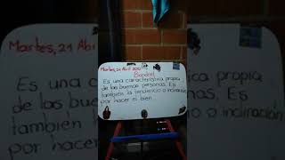 ÉTICA, LA BONDAD