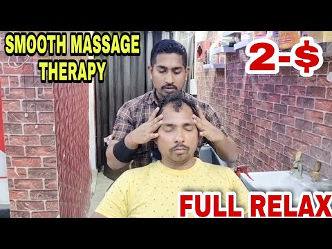 Indian Barber, Best Asmr,Head Massage,Body Massage,Ear Massage And Neck Cracking Fully Satisfied 😴💤