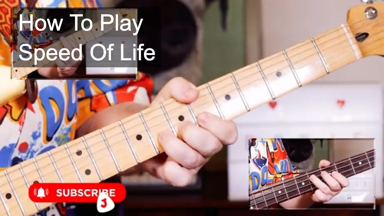 «Speed ​​Of Life» Урок игры на гитаре и бас-гитаре Дэвида Боуи