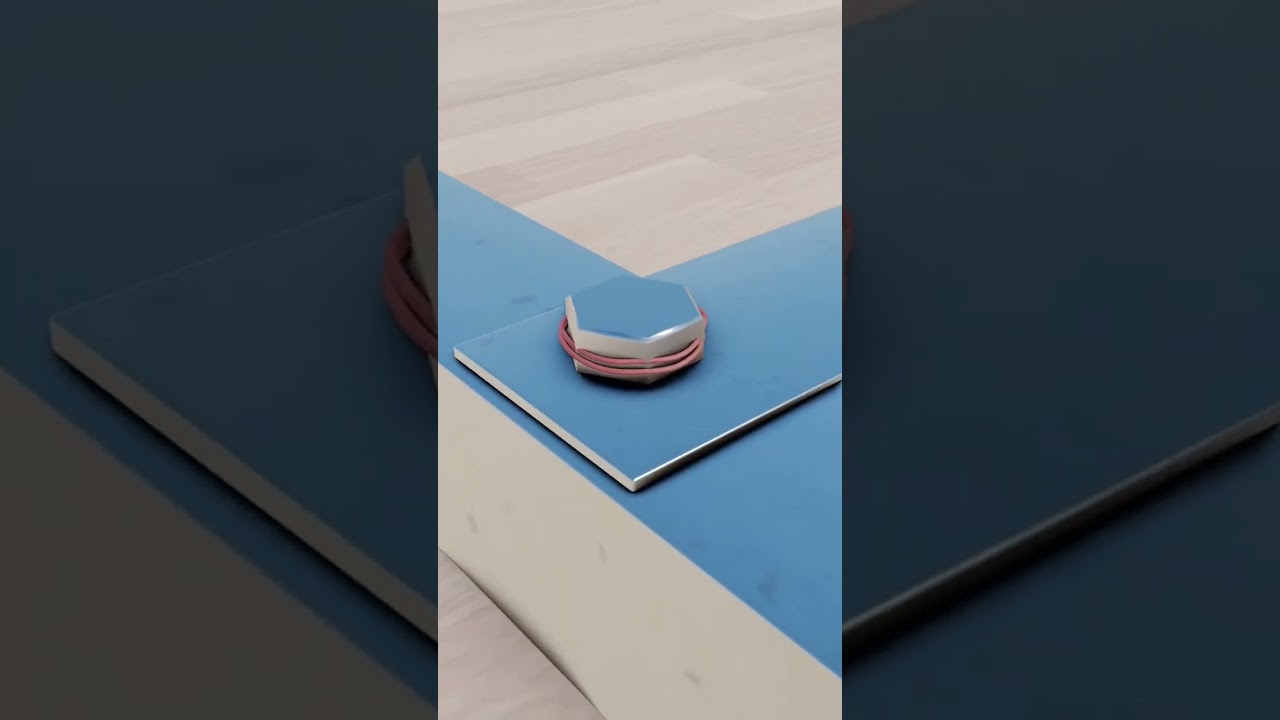 How to open nut bolt using rubber band ( 3d animation in Hindi) 