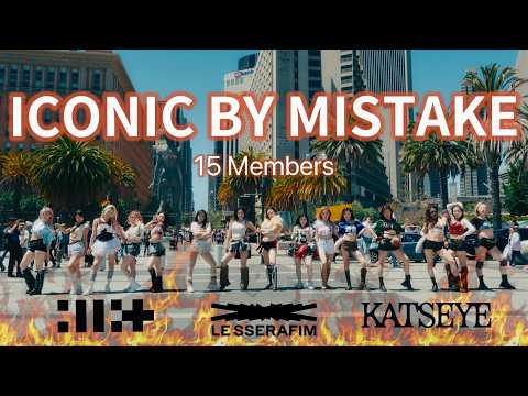 [K-POP IN PUBLIC | 1 TAKE] 'ICONIC BY MISTAKE' - LE SSERAFIM x ILLIT x KATSEYE | by @acey_dance 