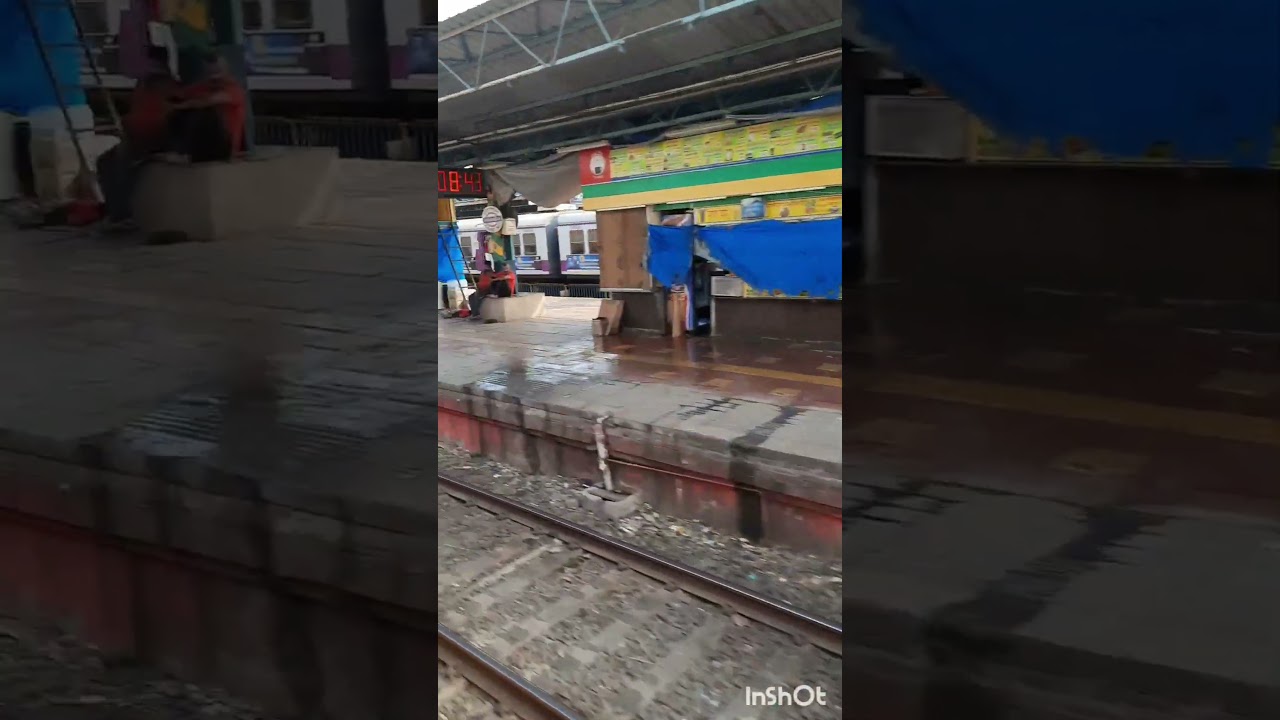 Charni Road station Local train Mumbai 