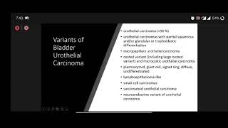 NBE- MANAGEMENT OF URINARY BLADDER TCC-ALGORITHM AND RECENT UPDATES- DR. T.B. YUVARAJA