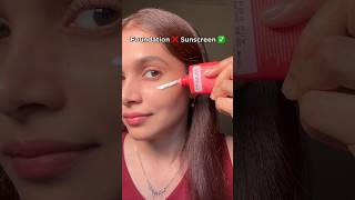 Foundation ❌ Tinted Sunscreen ✅ #skin #sunscreen #shorts