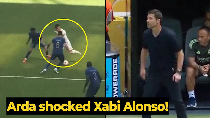 Moment Arda Güler impressed Xabi Alonso with magic pass against Al Hilal | Real Madrid News