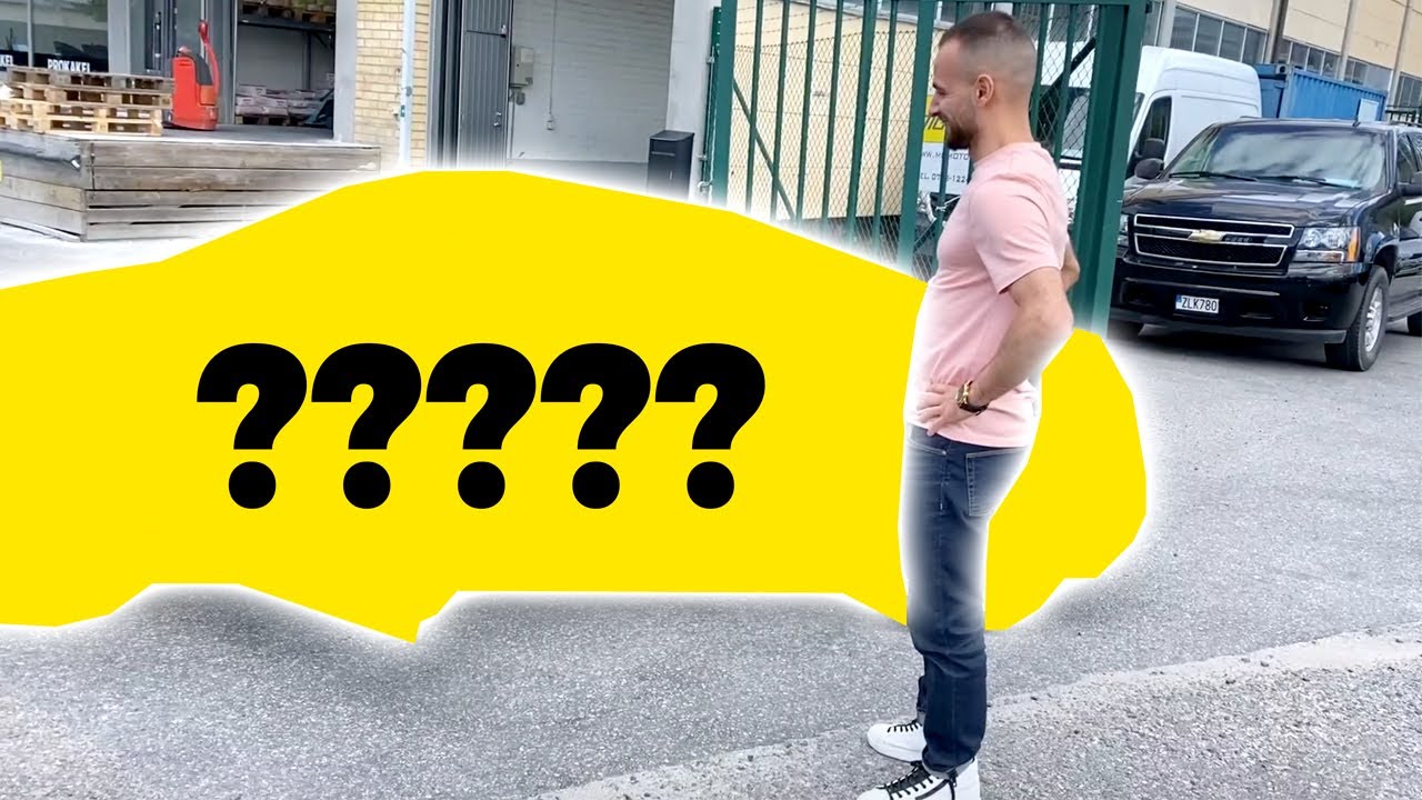 My childhood friend got himself a new supercar