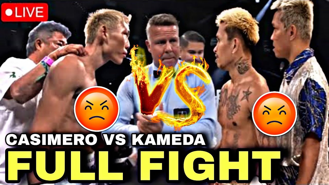 LIVE FIGHT🔴 ROUND 1🔴CASIMERO VS KAMEDA FULL FIGHT 🔴