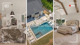 Under $1.3M Luxury Midtown Tulsa | Custom Pool, Wine Cellar & Designer Kitchen | 3215 S Troost Ave