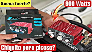 Compré este Mini Amplificador CHINO para bocinas BARATO Valió la pena?