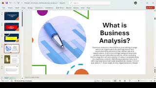 Module 1 : Business Analysis & Stakeholders Overview