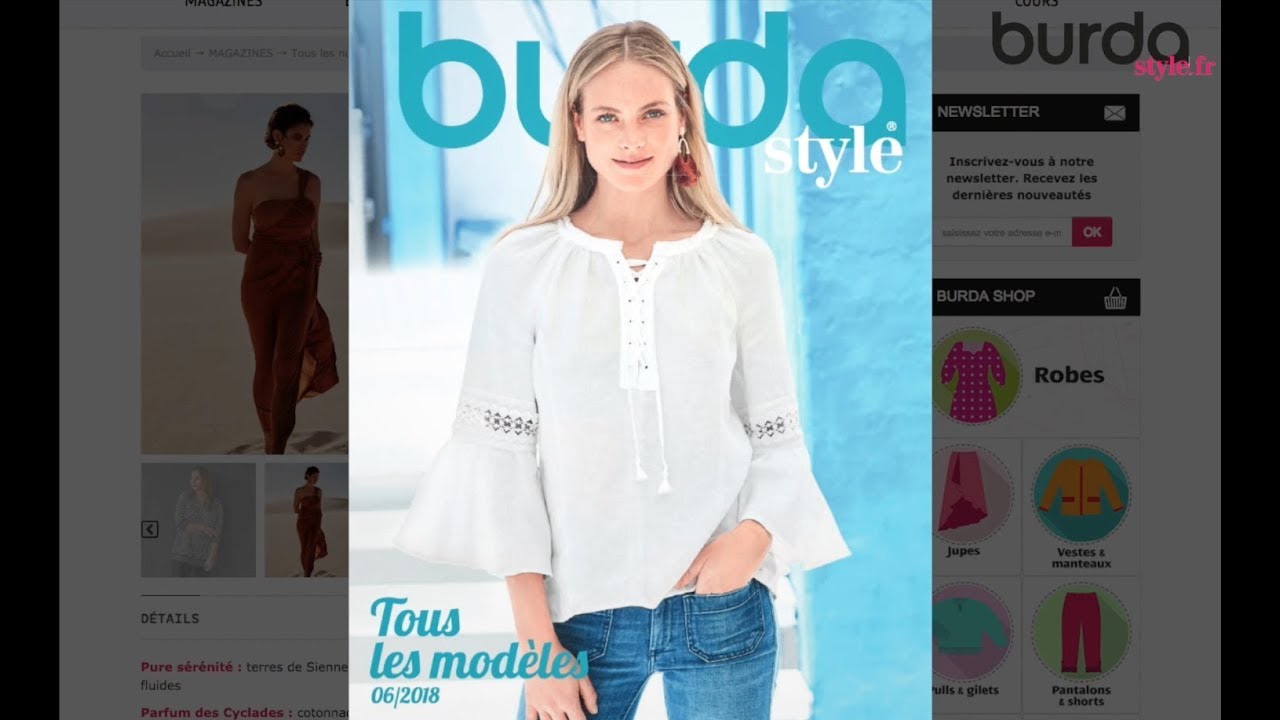 burda grande taille 2018