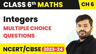 Integers - Multiple Choice Questions | Class 6th Maths Chapter 6